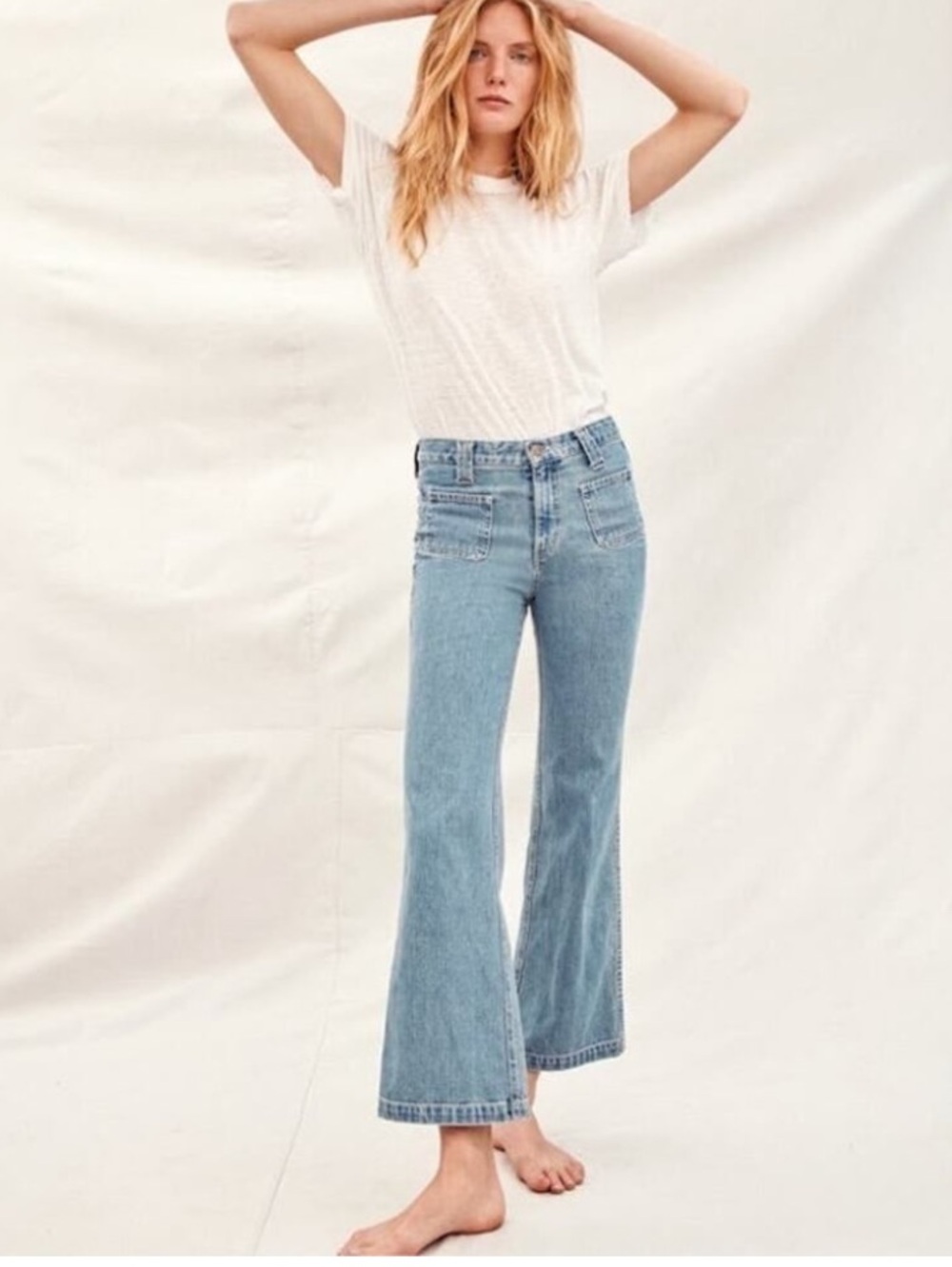 Christy Dawn patch pocket Lula jeans 27